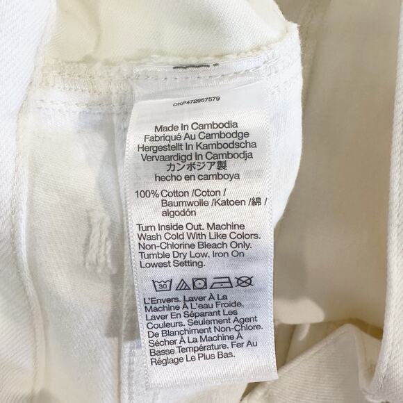 Madewell The '90s Straight Jean: Two-Tone Workwear Edition Size 26 - Picture 10 of 10